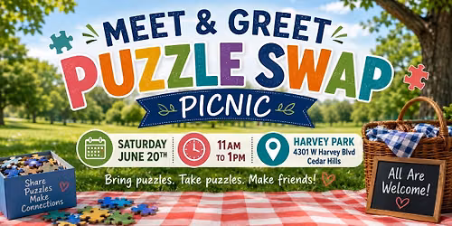 Meet and Greet Puzzle Swap Picnic