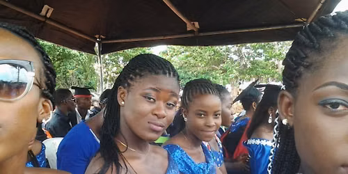 beautiful adire long bubu gown