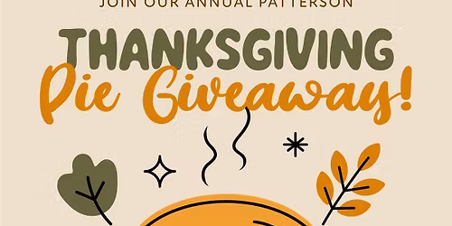 A slice of gratitude! Free Pie Giveaway!