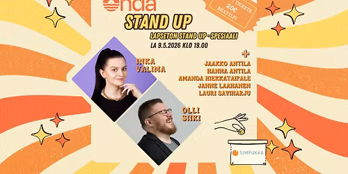 Onda Stand Up - Lapsettomien lauantain stand up