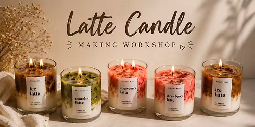 Iced Latte Candle Making