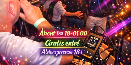 Fredags bar m. Diskotek Guldkysten 