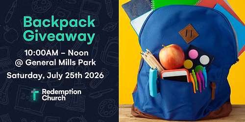 2026 Backpack Giveaway