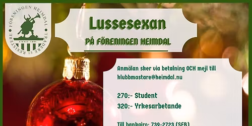 Lussesexan 2025
