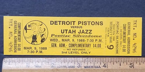Utah Jazz at Detroit Pistons at Little Caesars Arena