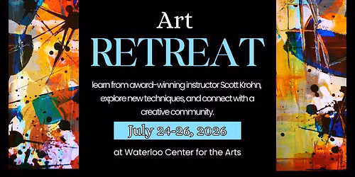 Iowa Artists First Annual Art Retreat