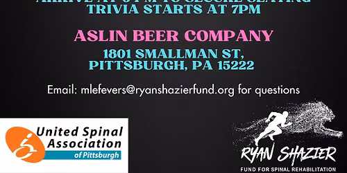 Trivia Night with United Spinal Association of Pittsburgh