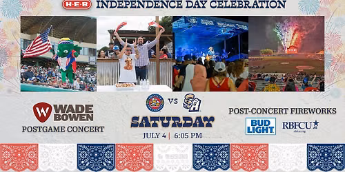 7\/4 - HEB Independence Day Celebration vs. Amarillo