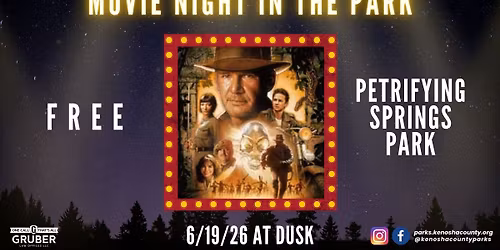 Movie Night in the Park: Indiana Jones and the Kingdom of the Crystal Skull