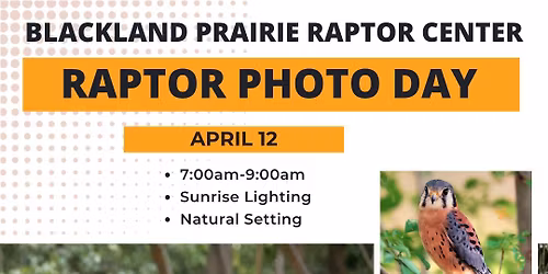 Raptor Photo Day - April 12