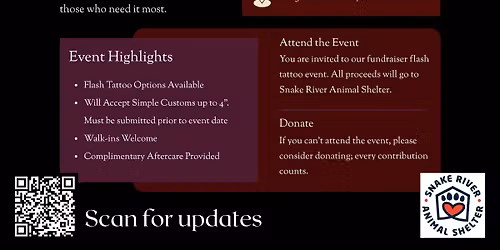 Ink for Impact: Flash Tattoo Event