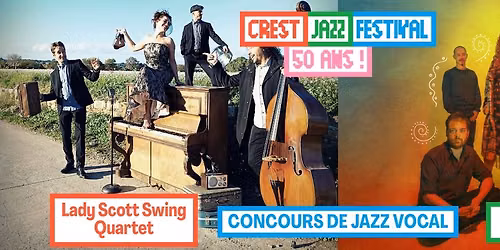 Concours de Jazz Vocal - Lady Scott Swing Quartet - Margot Zo\u00e9