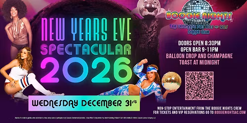 Boogie Nights NYE Spectacular 2026