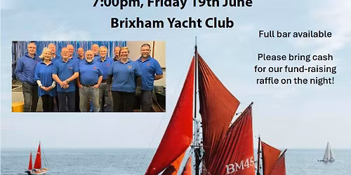 An evening with the Brixham Pilgrims Shanty Band
