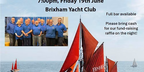 An evening with the Brixham Pilgrims Shanty Band