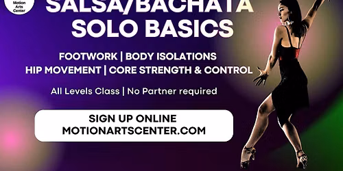 Salsa & Bachata Solo Basics Classes in San Mateo