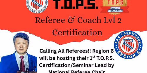 Region 6 T.O.P.S. Certification