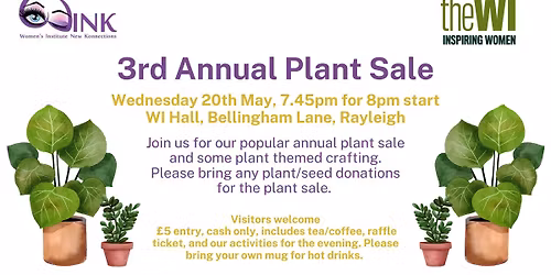 May Meeting - Annual Plant Sale