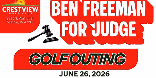 Drive for Justice - Golf Outing in Support of Ben Freeman for Judge