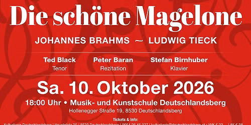Die sch\u00f6ne Magelone