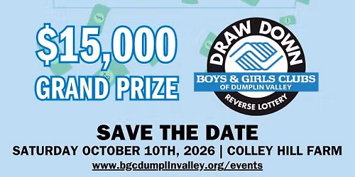 19th Annual Draw Down Reverse Lottery