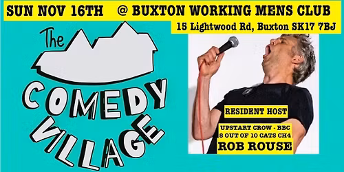 Live Comedy in Buxton with Taskmaster's Phil Ellis and Steve Royle!