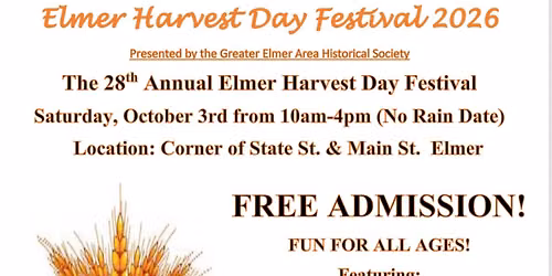 Elmer Harvest Day Festival 