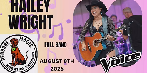 Hailey Wright (Full Band) @ Redbone Magic Brewing Company 