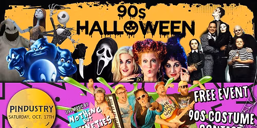 90s Halloween at Pindustry | October 17th