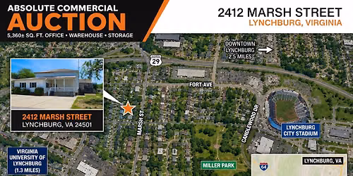 Absolute Auction- 2412 Marsh St. Lynchburg
