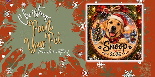 Paint Your Pet Tree Decorations - Bury St. Edmunds