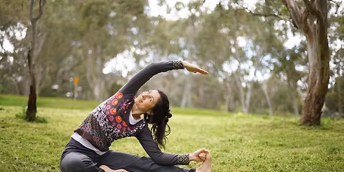 Yoga in the Botanical Gardens