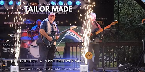 Tailor Made Live at Treleaven Wines
