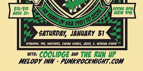 THE TOASTERS, Coolidge, The Run Up