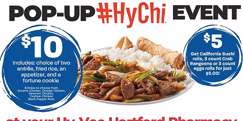 HyChi Pop Up Event - Supporting West Central After Prom!