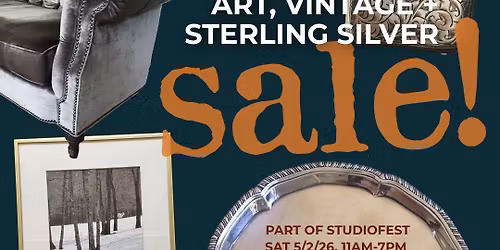 Art, Vintage & Silver Sale!