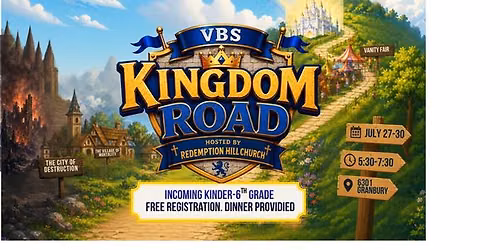 Redemption Hill Church Vacation Bible School 2026