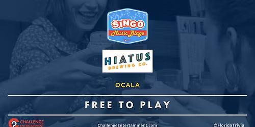 \ud83c\udfb6 Wednesday Night Music Bingo at Hiatus 11\/19\/2025