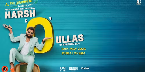 Harsh\u2019O\u2019Ullas ft. Harsh Gujral at Dubai Opera in Dubai