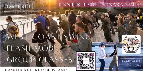 Rhode Island West Coast Swing Group Classes & Social! 2026 Flash Mob!