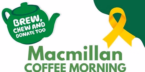 Macmillan Coffee Morning\ud83d\udc9a\ud83c\udf97\ufe0f