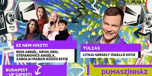 Ez nem hiszti!: Ress-Sipos-Stefanovics-Zabolai \/\/ T\u00falz\u00e1s: Litkai Gergely \/\/ TV-felv\u00e9tel \u00dajpesten!