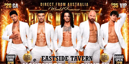 Nov 29th: Columbia, MO - GIRLS NIGHT OUT AUSTRALIAN TAKEOVER at Eastside Tavern