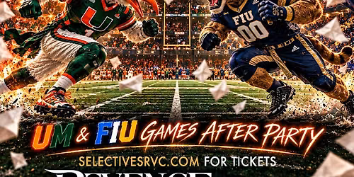 Napkin University: UM & FIU Games After Party