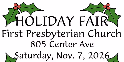 Holiday Fair 2026