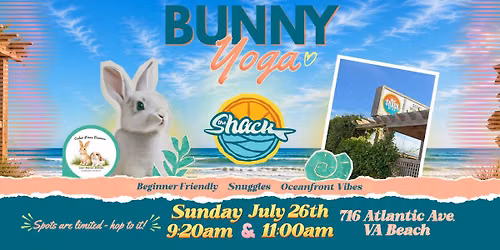 Bunny Yoga at The Shack Oceanfront