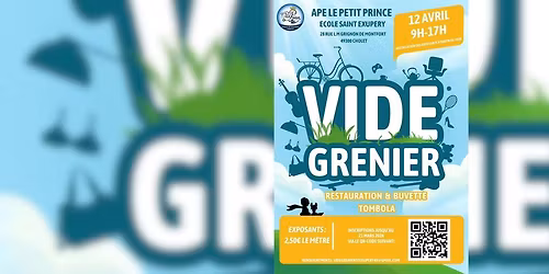 Vide-grenier - Ecole St Exupery Cholet