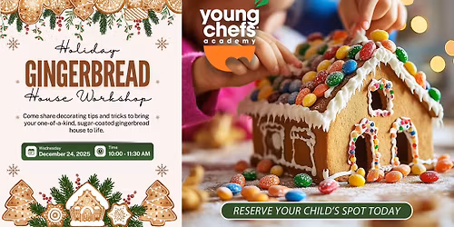 Holiday Gingerbread House Workshop