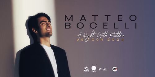Matteo Bocelli at Vilar Performing Arts Center