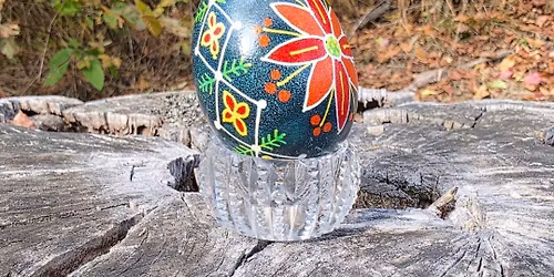 Pysanky Poinsettia Egg Workshop with Kathy 11\/11 @5pm